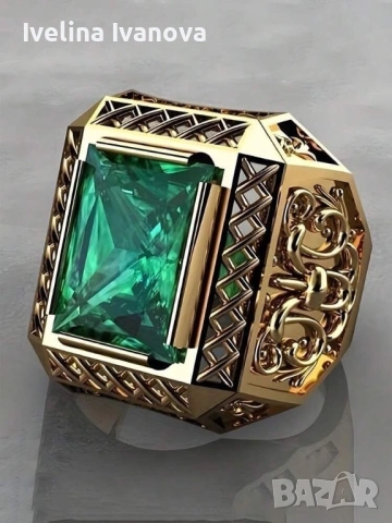 Уникален мъжки пръстен, снимка 2 - Пръстени - 53993655