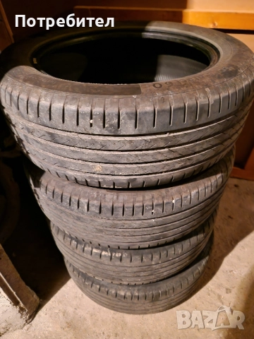 4бр. летни гуми Continental EcoContact 6Q 215/55/17, снимка 5 - Гуми и джанти - 52013669