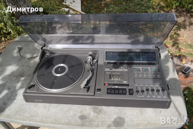 Sharp Stereo Music Center SG-450H, снимка 3 - Радиокасетофони, транзистори - 51726602