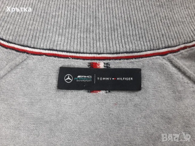 Tommy Hilfiger x Mercedes AMG - Оригинална мъжка жилетка с цип р-р S-M, снимка 12 - Пуловери - 48827561