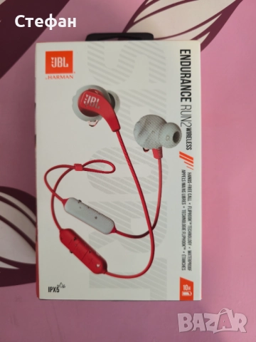 JBL Endurance Run 2 BT хендсфри слушалки true airbuds , снимка 2 - Слушалки, hands-free - 52666837