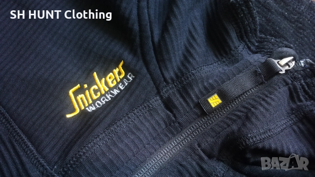 Snickers 9438 Body Mapping Micro Fleece Work Jacket размер XXL работна блуза W4-478, снимка 6 - Блузи - 52025685