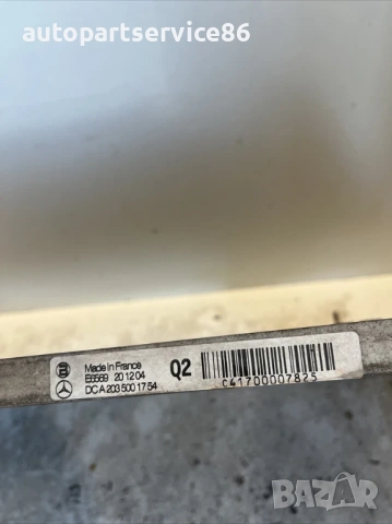 Радиатор за климатик 200K за Mercedes Slk R171 (2005) A2035001754 , снимка 2 - Части - 54136125