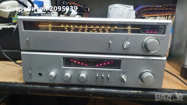 SANYO усилвател и тунер. 
