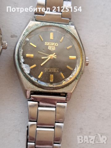 Мъжки часовник Seiko, автоматик ,21 jewels, работи., снимка 1 - Мъжки - 46032473