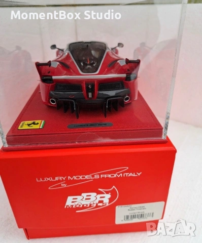 BBR 1:18 метална количка колекционерска Ferrari, снимка 2 - Колекции - 53618405