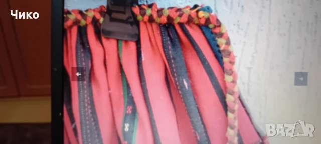 Стар шарен бръчник пищемал, снимка 4 - Антикварни и старинни предмети - 53586180