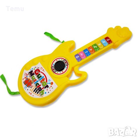 Играчка китара със забавни тонове, снимка 3 - Музикални играчки - 45675985