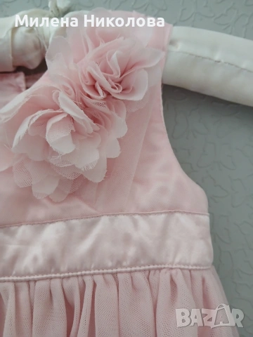 Празнична рокля 18-24м, снимка 2 - Бебешки рокли - 53664692