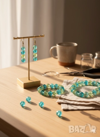 Стъклени Мъниста за Бижута 10мм 8мм 6 мм 4мм J286, снимка 8 - Други - 52481061