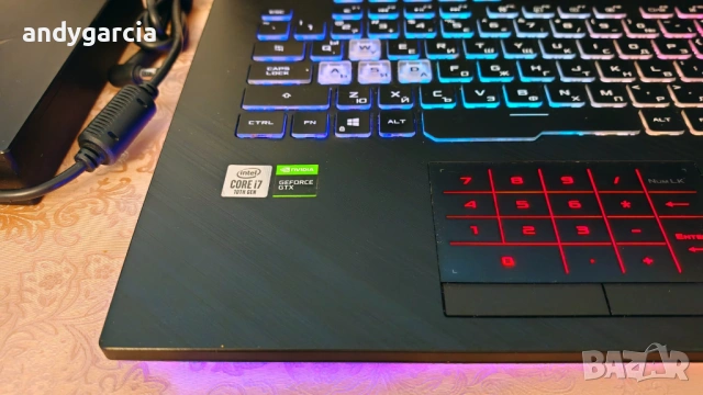 ASUS ROG STRIX G15/ NVidia GTX 1660ti 6GB/Core i7-10750H/16GB RAM/512G SSD/15.6 144Hz FHD IPS, снимка 14 - Лаптопи за игри - 54018660