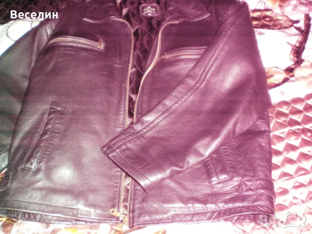 Мъжко кожено яке естествена кожа , снимка 2 - Якета - 50348518