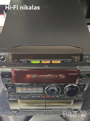 аудио система стерео уредба SONY MHC-771, снимка 4 - Аудиосистеми - 54106077