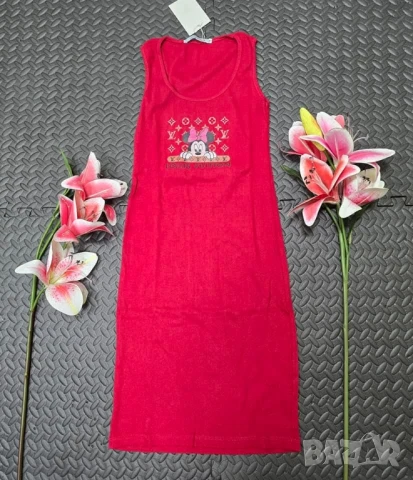 рокля рипс louis vuitton , снимка 7 - Рокли - 51146864