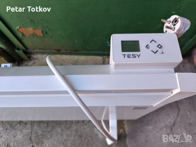 Теси стенен електрически конвектор с управление през интернет, снимка 2 - Радиатори - 53663704