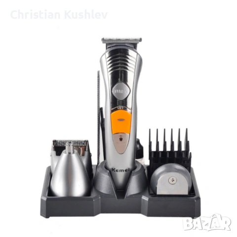Машинка за подстригване Kemei - 7 функции акумулаторна SHAV46, снимка 4 - Друга електроника - 53219950