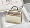 Hermes Mini Kelly two tones, снимка 5