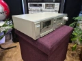 Касетен дек HITACHI D-85s с отличен външен вид, без липси и надрасквания, снимка 2