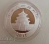1 oz Сребро Китайска Панда 2011 с кутия и сертификат, снимка 2
