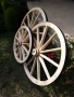 Продавам декоративни колела за каруца, снимка 3