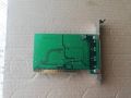  PCI 3+1 Port 1394A FireWire Adapter Card Agere FW323-06 Link/PNY EC200 REV.1.3, снимка 10