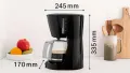 Кафемашина, Bosch TKA3A033, Coffee machine, CompactClass Extra, Black, снимка 11