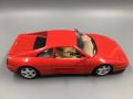 1:18 BBURAGO FERRARI 348 TB 1989 КОЛИЧКА МОДЕЛ ИГРАЧКА, снимка 4