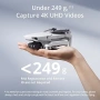 DJI Mini 4K, 4K UHD дрон с камера за възрастни, под 249 г, 3-осна стабилизация с гимбал, снимка 2