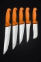 Комплект качествени турски месарски ножове 5 броя, снимка 3