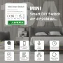 Миниатюрен Wi-Fi Smart превключвател Tuya.  220V, 16A.  Българско упътване , снимка 13