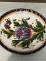 Ръчно рисувана керамика чиния за декорация , снимка 1