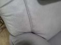Лилаво - сив ъглов диван от плат и табуретрка ZE-EM06001, снимка 11