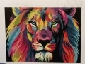 Цетно Куче,Лъв,Тигър - 5D диамантени гоблени., снимка 2