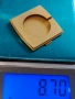 Швейцарски златен 18к часовник от 70те год. на 20 век.Злато 18 грама в 18к.Циферблат злато, снимка 11