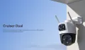 Двойна въртяща се IP камера Dahua IMOU Cruiser Dual 5+5 MPx + Гаранция, снимка 1