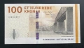 Дания. 100 крони. 2009 година. Нова банкнота., снимка 1