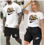 Nike Екипи За Двойки👚🩳Дамски Летен Екип Найк👕🩳Мъжки Къс Комплект Найк Код LFS392, снимка 6