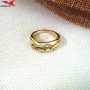 Пръстен с 14К златно покритие 224856, снимка 1