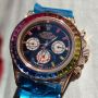 Мъжки луксозен часовник Rolex Daytona Rainbow Everose Gold 116595RBOW, снимка 4