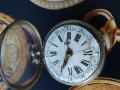 J. Miller. Сребърен джобен часовник  1760г, снимка 7