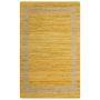 vidaXL Ръчно тъкан килим от юта, жълт, 120x180 см(SKU:133732, снимка 1 - Килими - 45842144