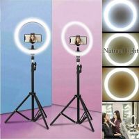 LED селфи ринг лампа 12“ Ring Fill Light за снимки и видео, снимка 3 - Светкавици, студийно осветление - 45141149