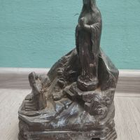 Стара метална статуетка, снимка 1 - Други ценни предмети - 45494825