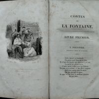 Contes et Nouvelles, par Jean de la Fontaine /1835/, снимка 4 - Антикварни и старинни предмети - 45221070