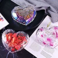 Чинийка под формата на сърце с розички, снимка 3 - Чинии - 45779904