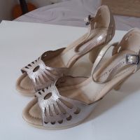 Елегантни дамски сандали от естествена кожа. , снимка 2 - Дамски обувки на ток - 45076169