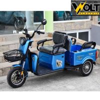Електрическа Двуместна Триколка CARGO LUX 1500W - SKY BLUE, снимка 10 - Мотоциклети и мототехника - 45798328