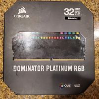 Corsair DOMINATOR PLATINUM RGB (2x16GB) DDR4 3466MHz , снимка 1 - RAM памет - 45197616