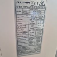 Инверторен климатик Alpin ASW-35KTN, Nordic, WIFI, 12000 BTU, Отопление до -25°С Daikin Mitsubishi, снимка 7 - Климатици - 45804990