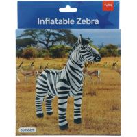 Folat 20273 Надуваема зебра черно-бяла, единична, стандартен размер 60 х 55 см, снимка 5 - Надуваеми играчки - 45360648